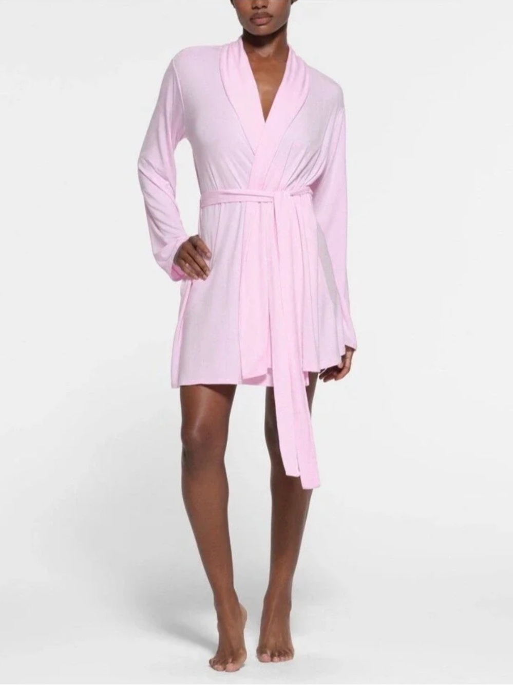 SKIMS Sleep Short Robe Limited Edition Cherry Blossom M